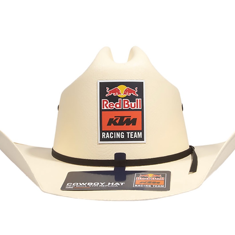 BNWT Red Bull KTM Aaron Plessinger Racing Team Cowboy Hat NEW Size Large